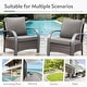 preview thumbnail 114 of 174, Pocassy Outdoor Patio Furniture Set