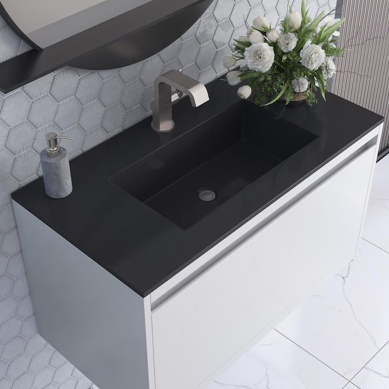 James Martin Vanities 805-V35.4-CH Mantova 36" Wall Mounted Single