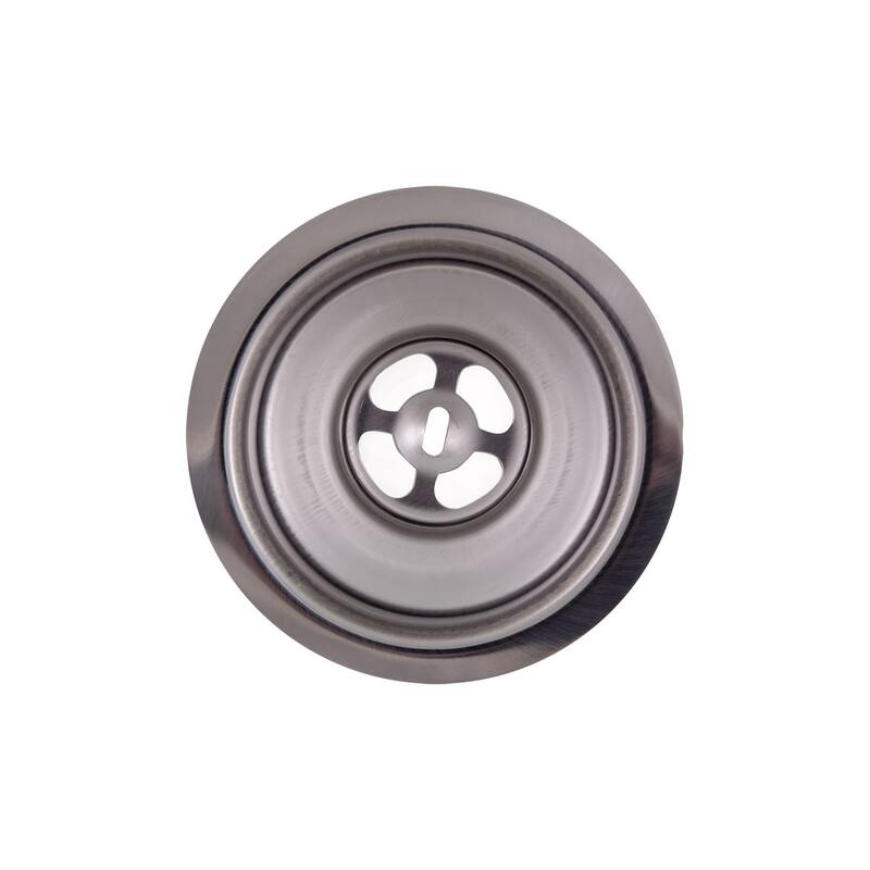Design House 3-1/2" Basket Strainer with Food Waste Catching Basket - Satin Stainless Steel