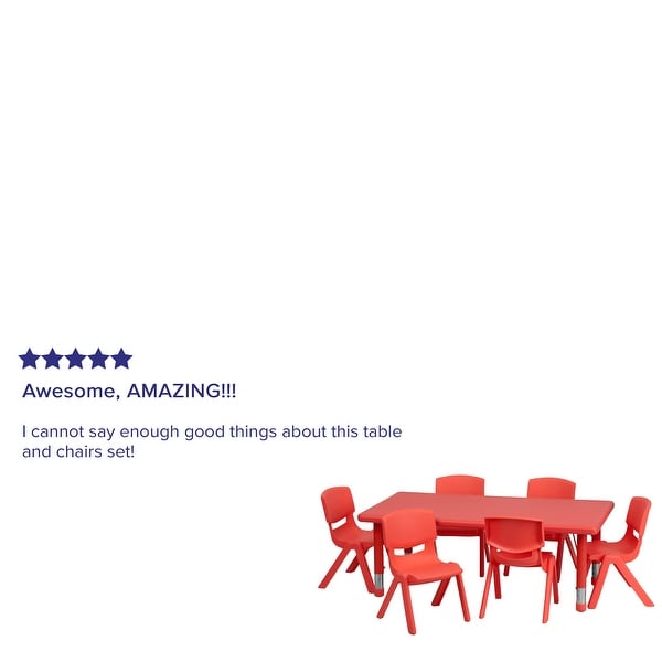preschool table height
