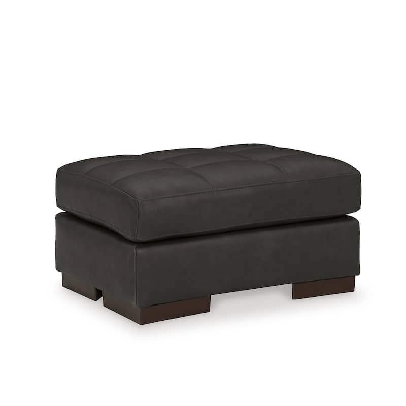 Signature Design by Ashley Luigi Thunder Ottoman
