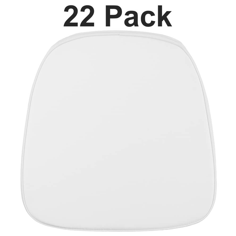 22 Pack Soft Fabric Chiavari Chair Cushion