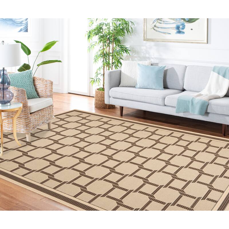 Martha Stewart by SAFAVIEH Resort Weave Indoor/ Outdoor Waterproof Rug