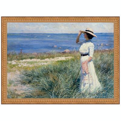 Design Toscano 'Looking Out to Sea, 1910' Made-to-order Canvas Painting