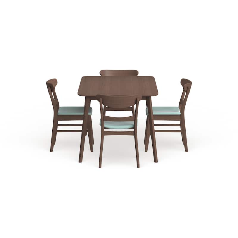 Bryner Mid-Century Modern 5 Piece Dining Set by Christopher Knight Home