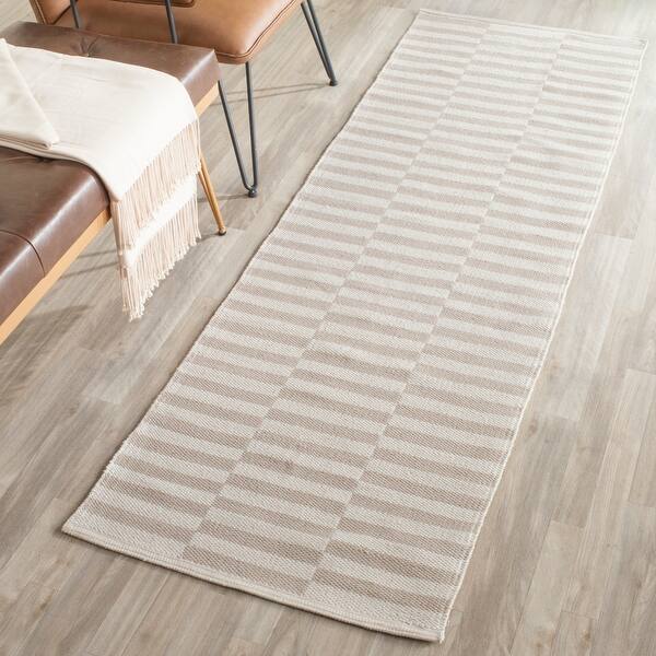SAFAVIEH Handmade Flatweave Montauk Salinda Casual Cotton Rug