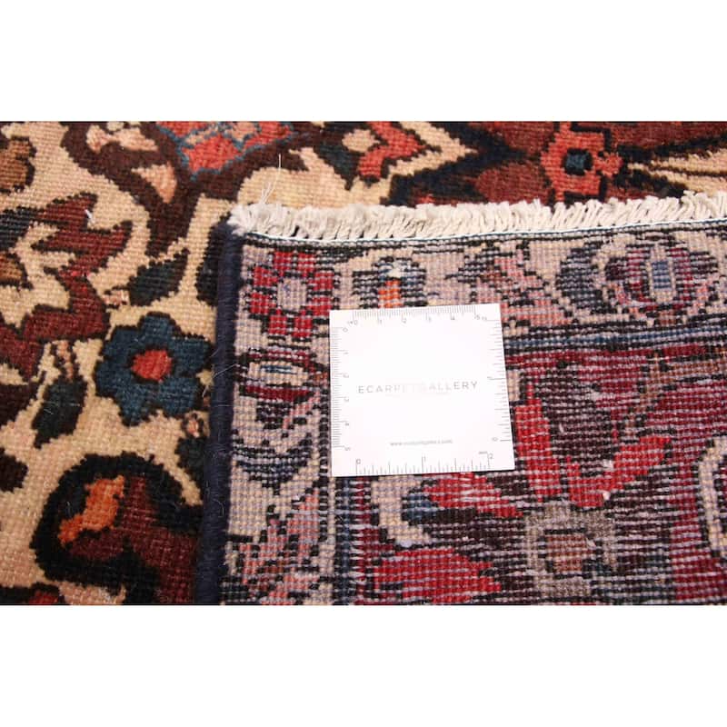 ECARPETGALLERY Hand-knotted Kayseri Vintage Brown Wool Rug - 4'6 x 6'11