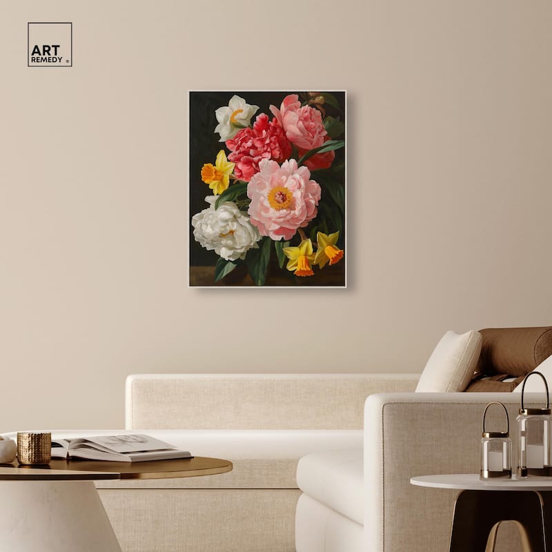 Garden's Glory Canvas by Art Remedy