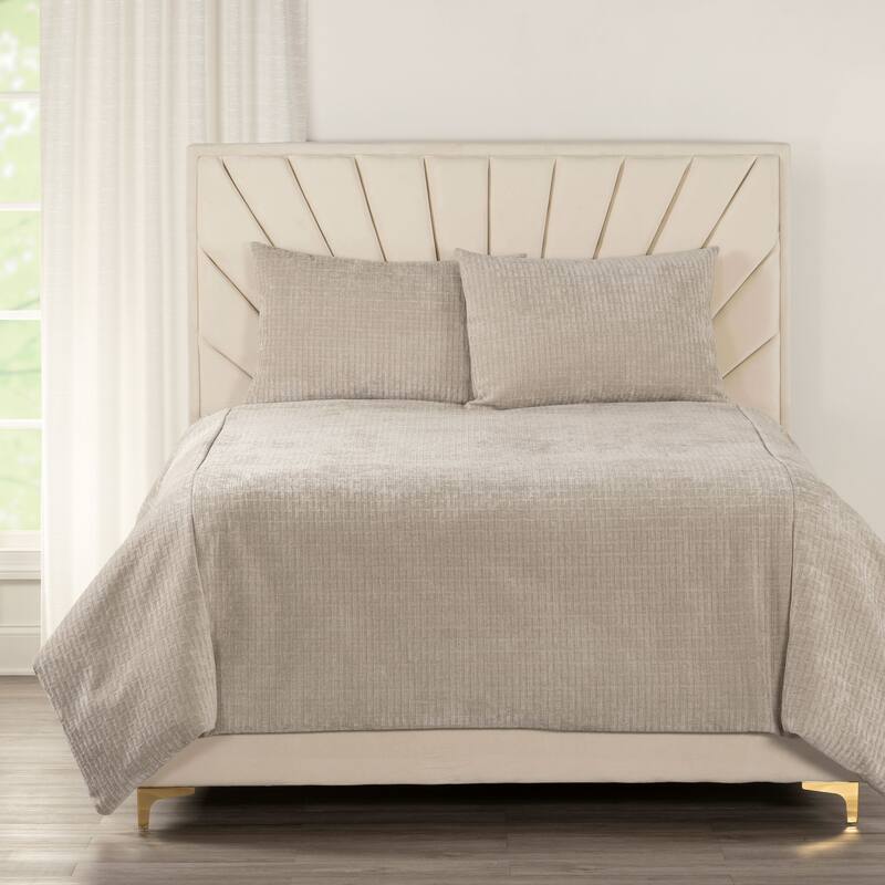 Seagrass Velour Duvet & Insert Set