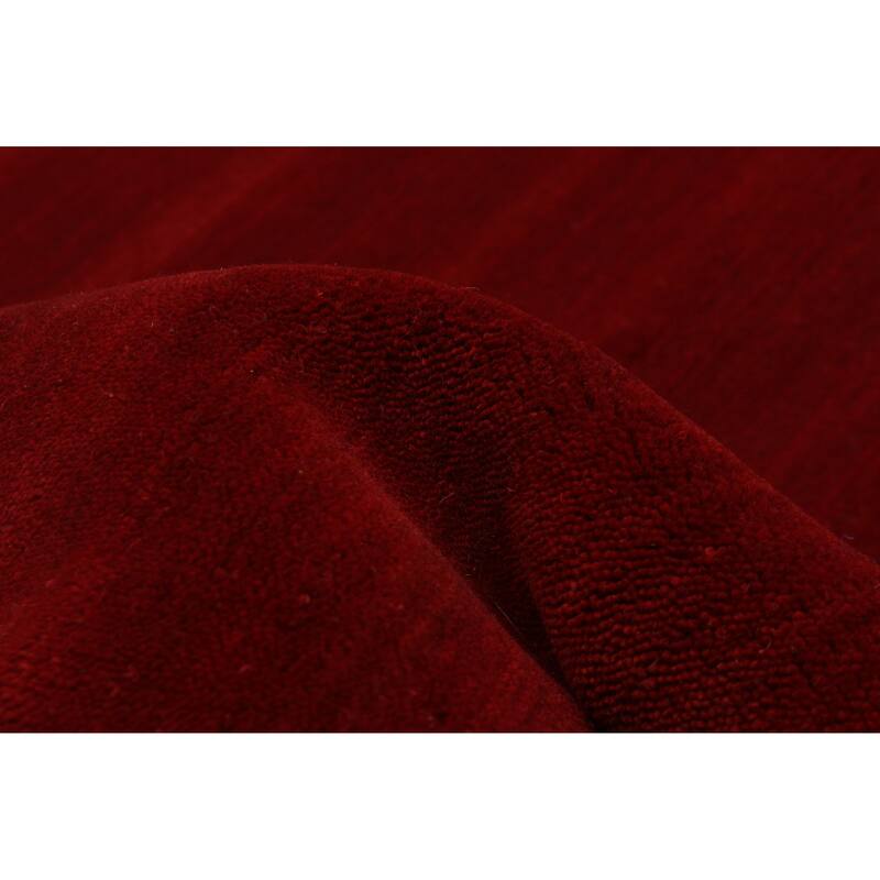 Kashkuli Gabbeh Red Rug 6'6" x 6'6" - 6'6 x 6'6