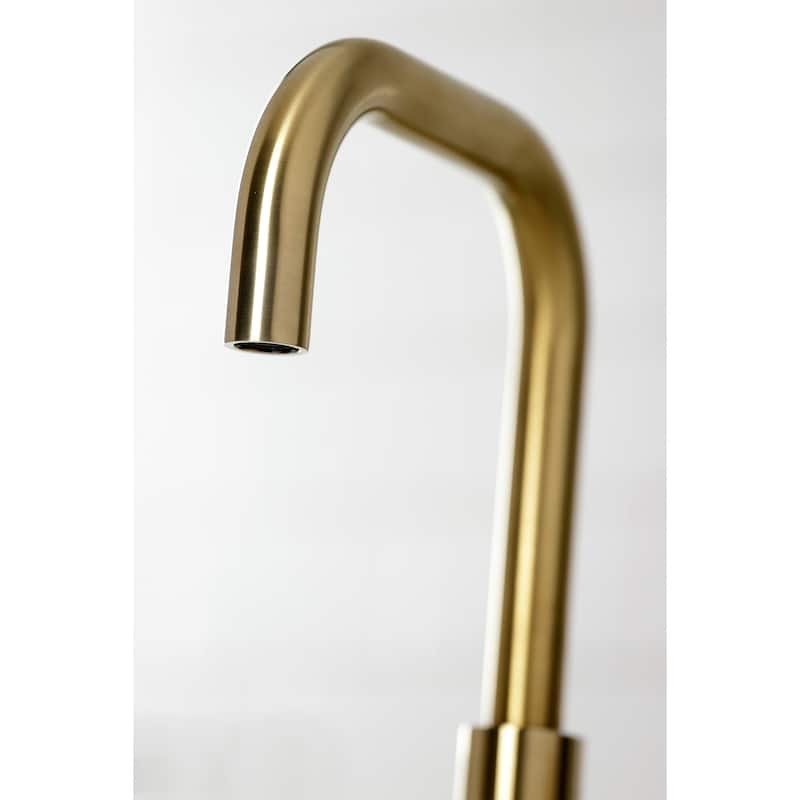 Concord Widespread Bathroom Faucet with Brass Pop-Up