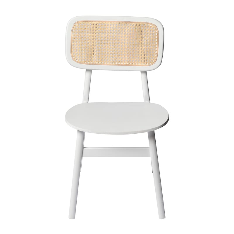 Elaine Solid Wood Side Chairs (Set Of 2) - White