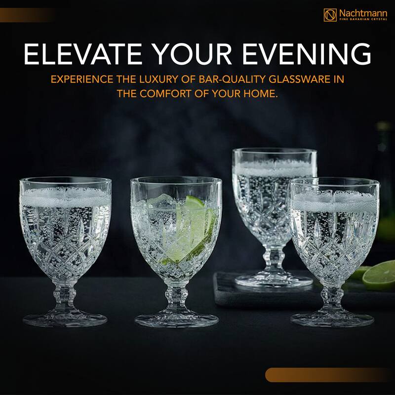 Nachtmann Set of 4 Noblesse All Purpose Goblets