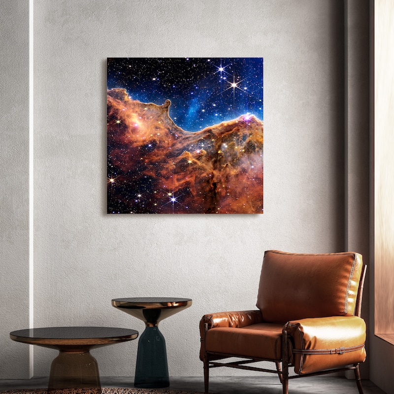 Empire Art Direct Carina Nebula I Printed Tempered Glass Wall Art - Multi-Color