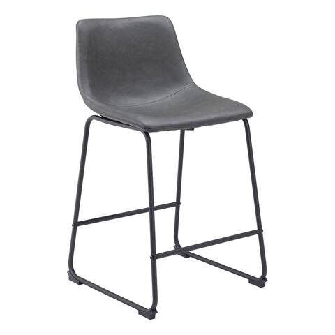 Kittridge Counter Chair (Set of 2) Charcoal - N/A