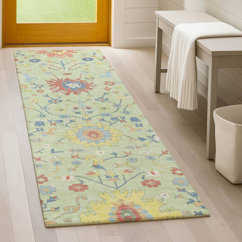 Machine Washable Indoor/ Outdoor Global Dillon Chantille Rug