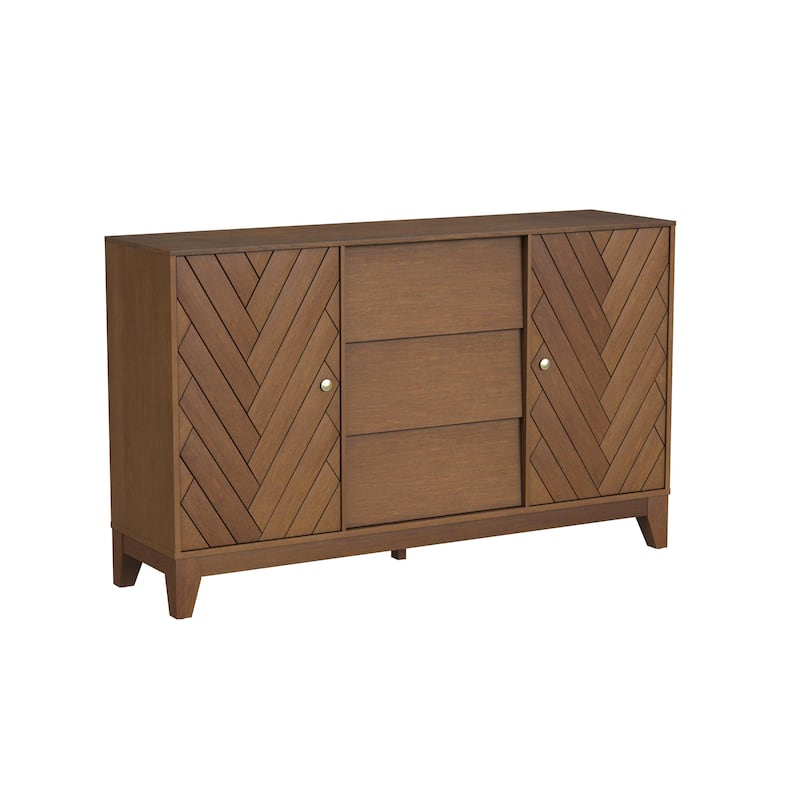 SEI Furniture Anzinger Accent Cabinet with Drawers