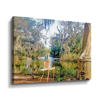 City Park Art by Linda Parker Gallery Wrapped Canvas - Bed Bath ...