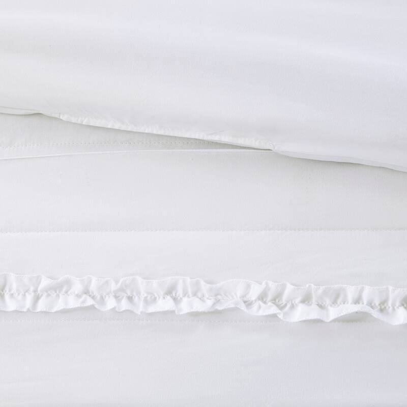 GDF Studio - Celeste 4 Piece Microfiber 2-in-1 Duvet Cover Set
