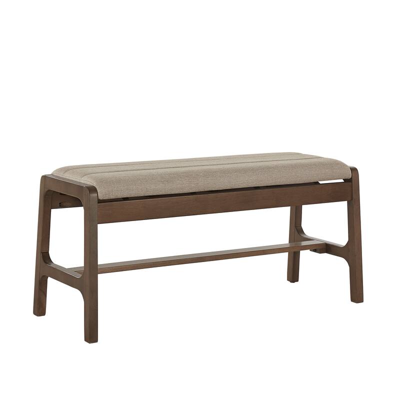 Pitea Scandinavian Wood Finish Bench by iNSPIRE Q Modern