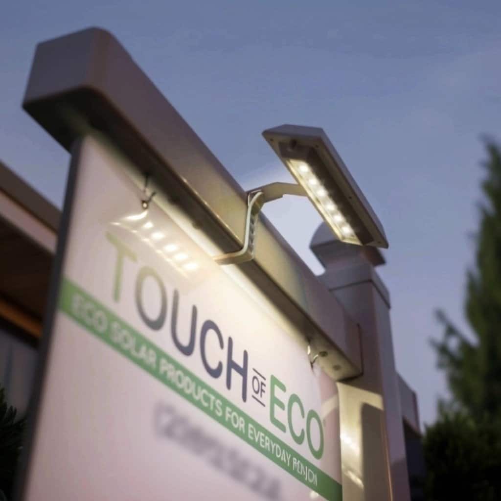 LITEAGENT PRO Solar LED Sign Light – No-Drill, Weatherproof Outdoor Signage Light for Real Estate, Business, or Yard Displays