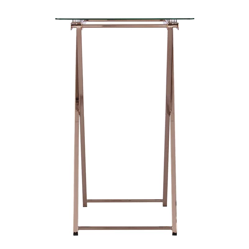 SEI Furniture Hinding Folding Tray Table