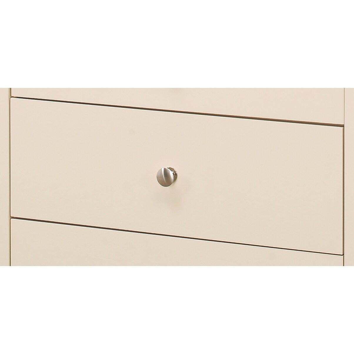 Shop Lyke Home Faye 3 Drawer Beige Nightstand Overstock 27551674