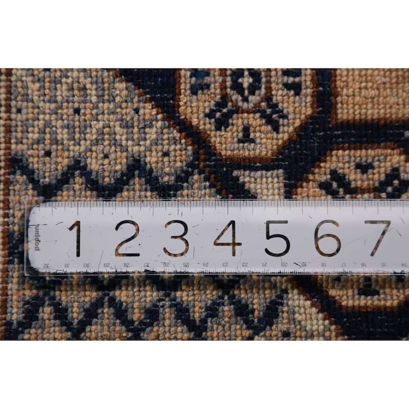 Vegetable Dye Ziegler Oriental Rug Handmade Wool Carpet - 7'9"x 9'9"