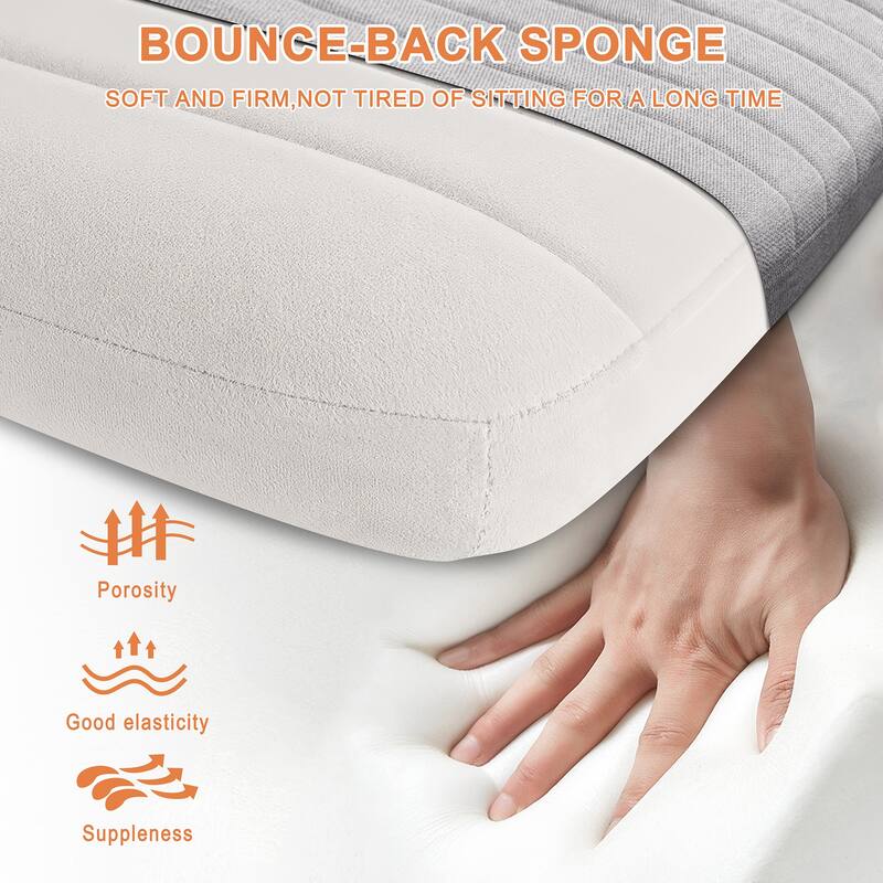 Futzca Swivel Office Ergonomic Chair with Adjustable Height & Tilt