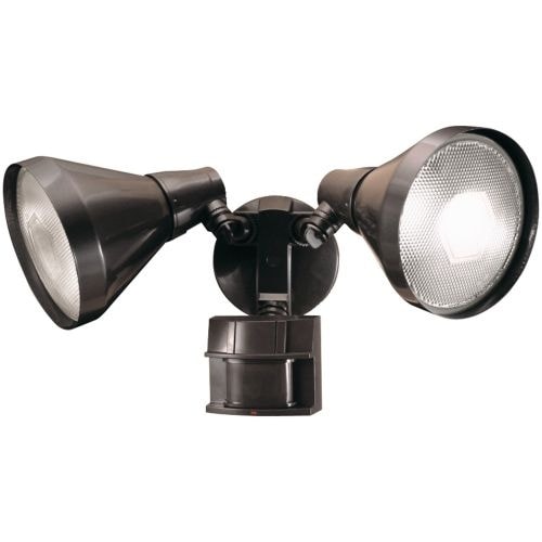 Heath Zenith SL-5412 2 Light 180 Degree Motion Activated Twin Flood Security Light