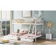 preview thumbnail 4 of 18, Full Over Double Twin Storage Bunk Bed with Drawers