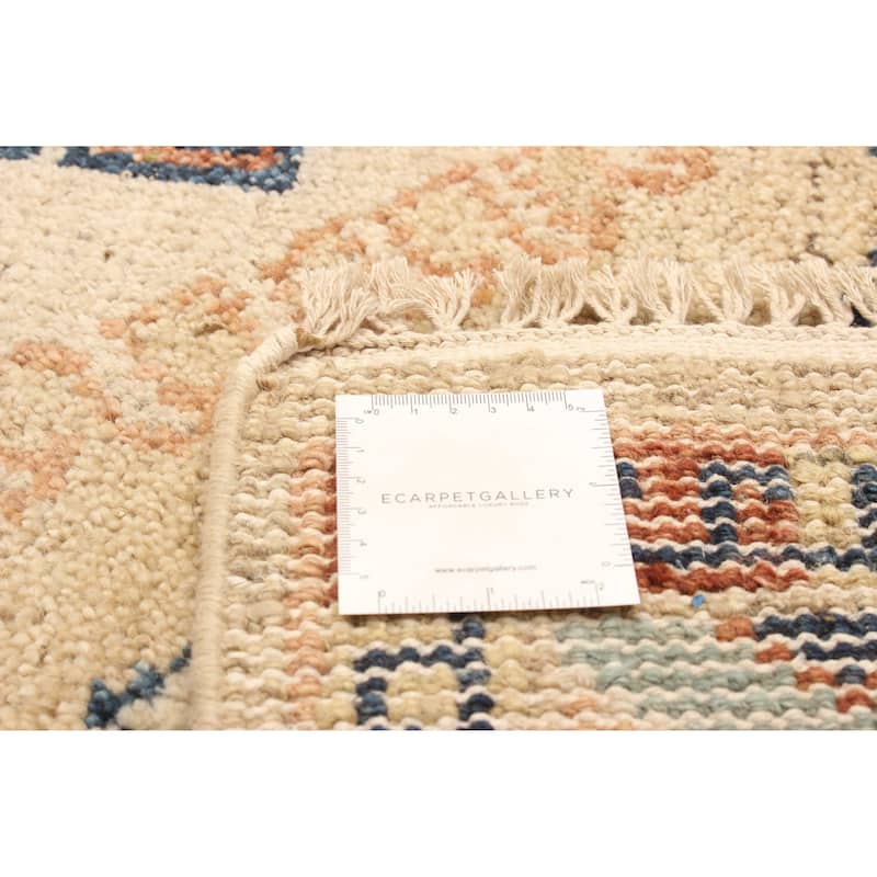 ECARPETGALLERY Hand-knotted Jules Serapi Beige Wool Rug - 5'5 x 8'0