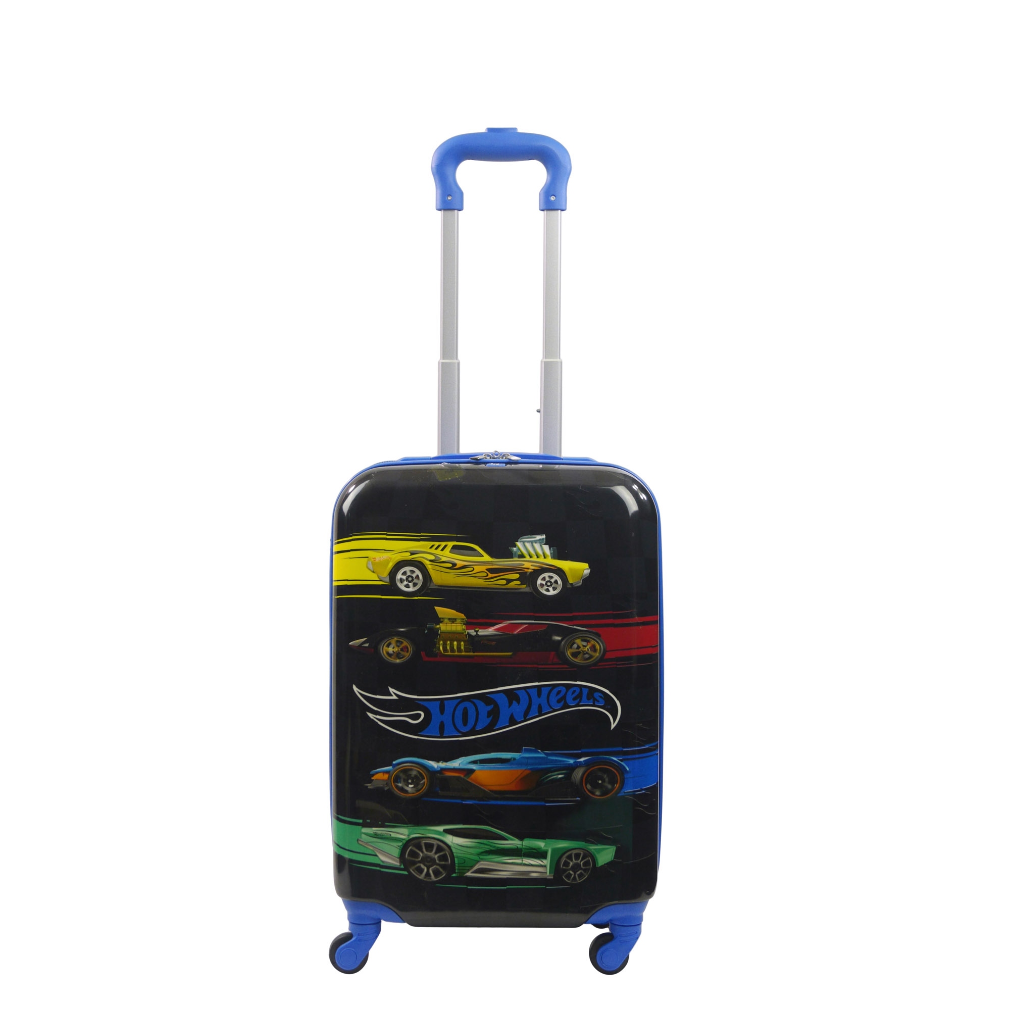 MATTEL Ful HOT WHEELS 20.5 Hard side Kids Spinner carry on luggage