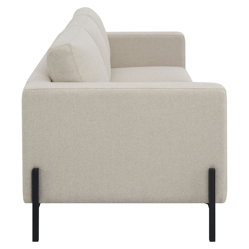 Dulcie 3-piece Upholstered Loose Back Sofa Set