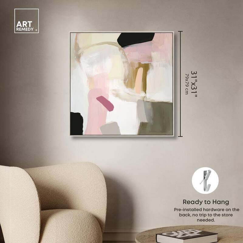 Dynamic Color III Canvas by Art Remedy