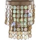 preview thumbnail 1 of 1, Artistic Weavers Hughes Glam Acrylic Tassels 1-light Wall Sconce - 10"H x 5"W x 8"D 10"H x 5"W x 8"D - Brass