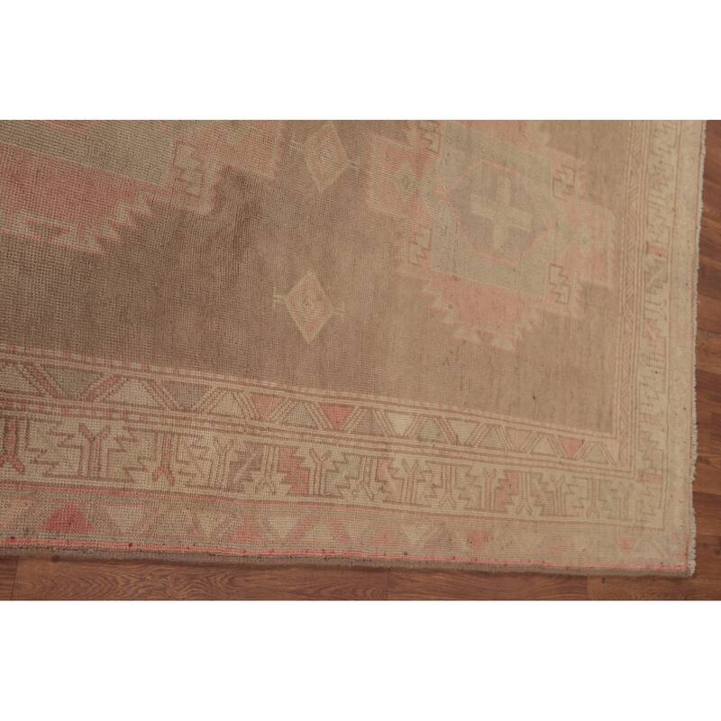 Ardebil Persian Runner Rug Wool Carpet - 4'0"x 10'7"
