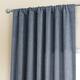 Exclusive Fabrics Italian Faux Linen Curtain (1 Panel)