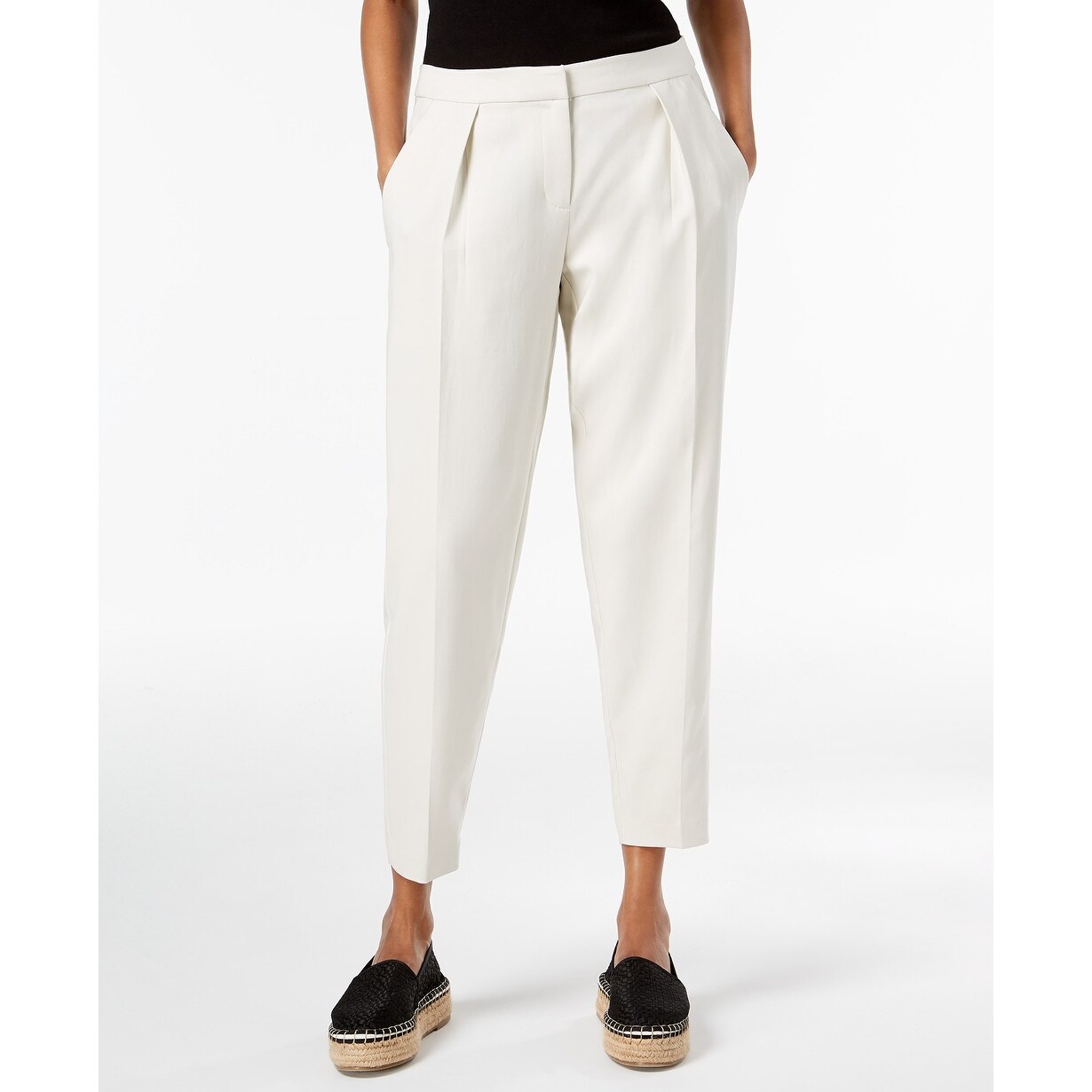 eileen fisher white pants
