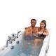 preview thumbnail 39 of 42, Ella Big4Two 36"x80" Hydro&Air&Foot Massage Acrylic Two Seat Walk-In-Bathtub, Outward swing Door, No Faucet, 2" Dual Drain