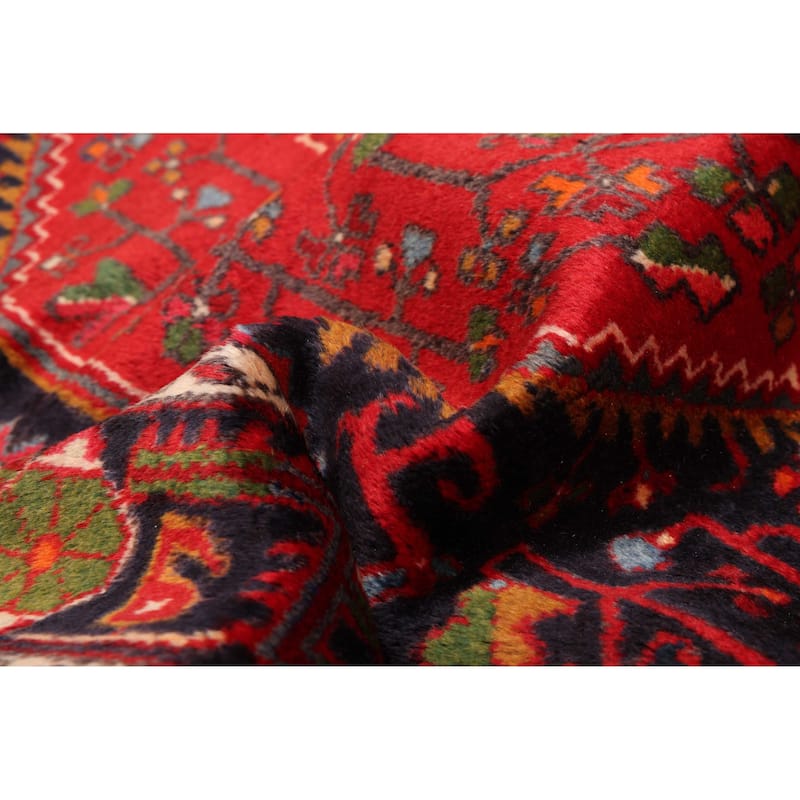 ECARPETGALLERY Hand-knotted Anadol Dark Navy Wool Rug - 3'6 x 6'5