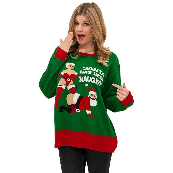 green ugly christmas sweater