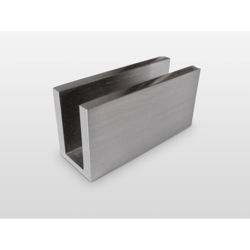 Glass Warehouse 78" x 30" Frameless Shower Door - Single Fixed Panel