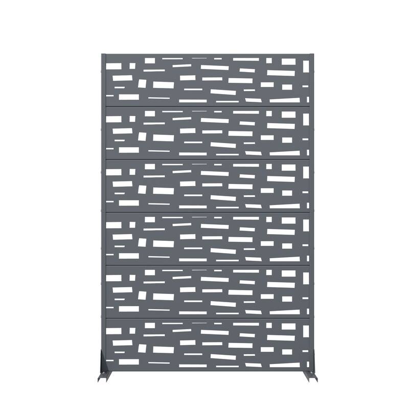 Outdoor Privacy Screen Metal Privacy Screen Panel Free Standing