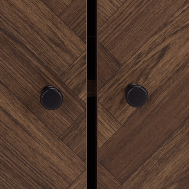 SEI Furniture Handan Double-Door Cabinet - 32"W x 15"D x 35"H