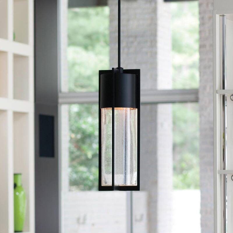 Hinkley Lighting Shelter 1 Light Dark Sky Outdoor Small Pendant with