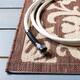 SAFAVIEH Courtyard Bettylou Indoor/ Outdoor Damask Area Rug