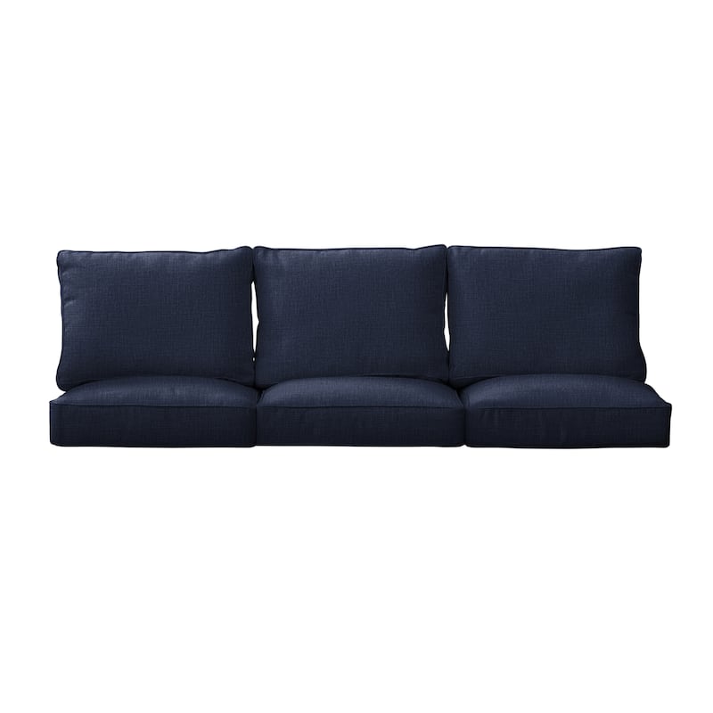 Sorra Home Indoor/Outdoor Deep Seating Sofa Cushion Set