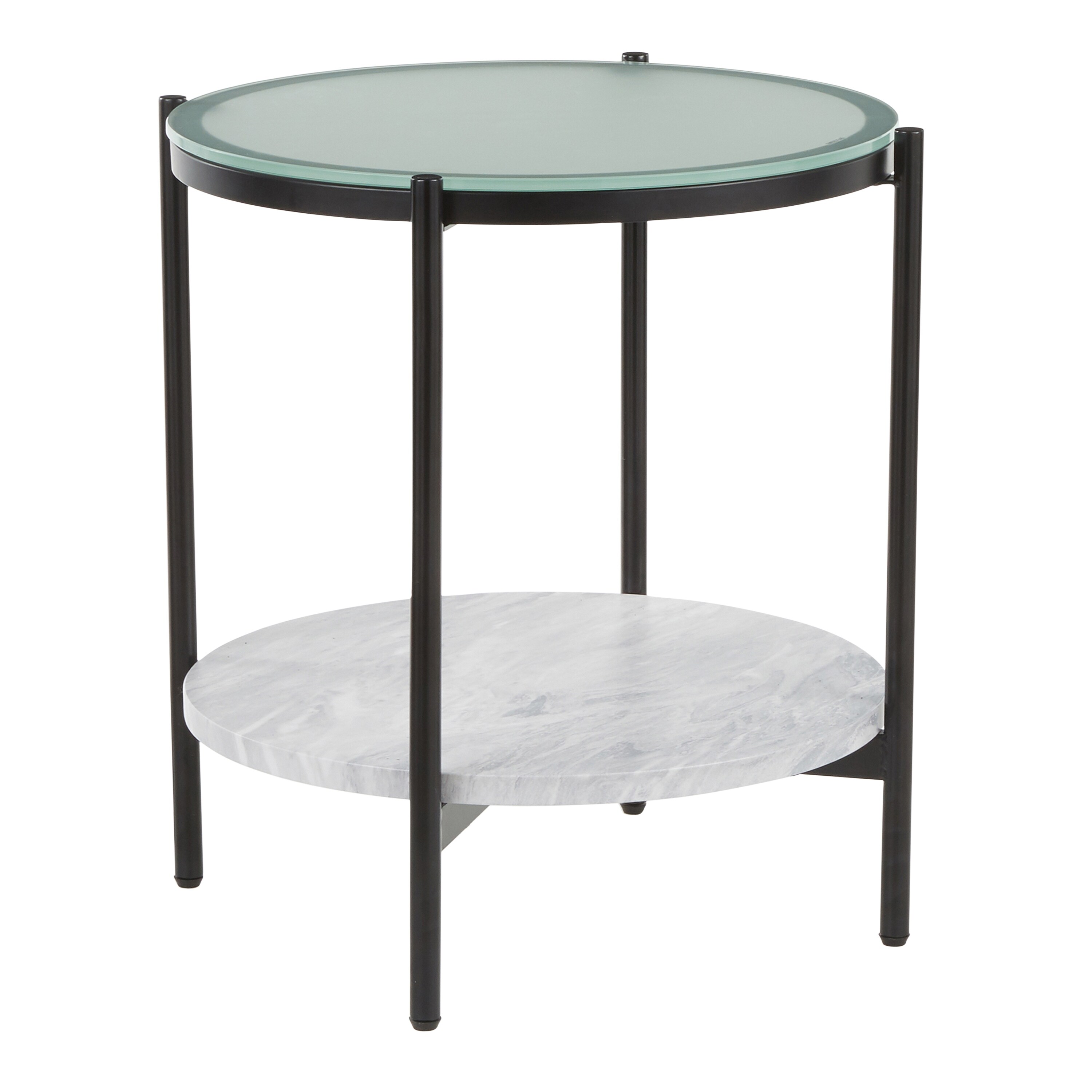 black coffee table with led lights