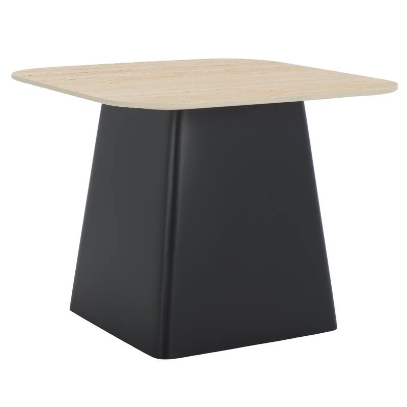 SAFAVIEH Home Fedo Porcelain Side Table - 20"W x 20"D x 16"H